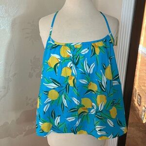 NWT Printfresh Lemon Zest print cotton Cami XL